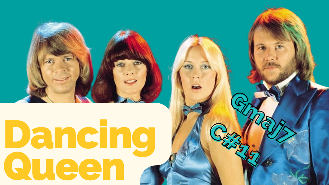 The magic of the major 7 in ABBA's Dancing Queen